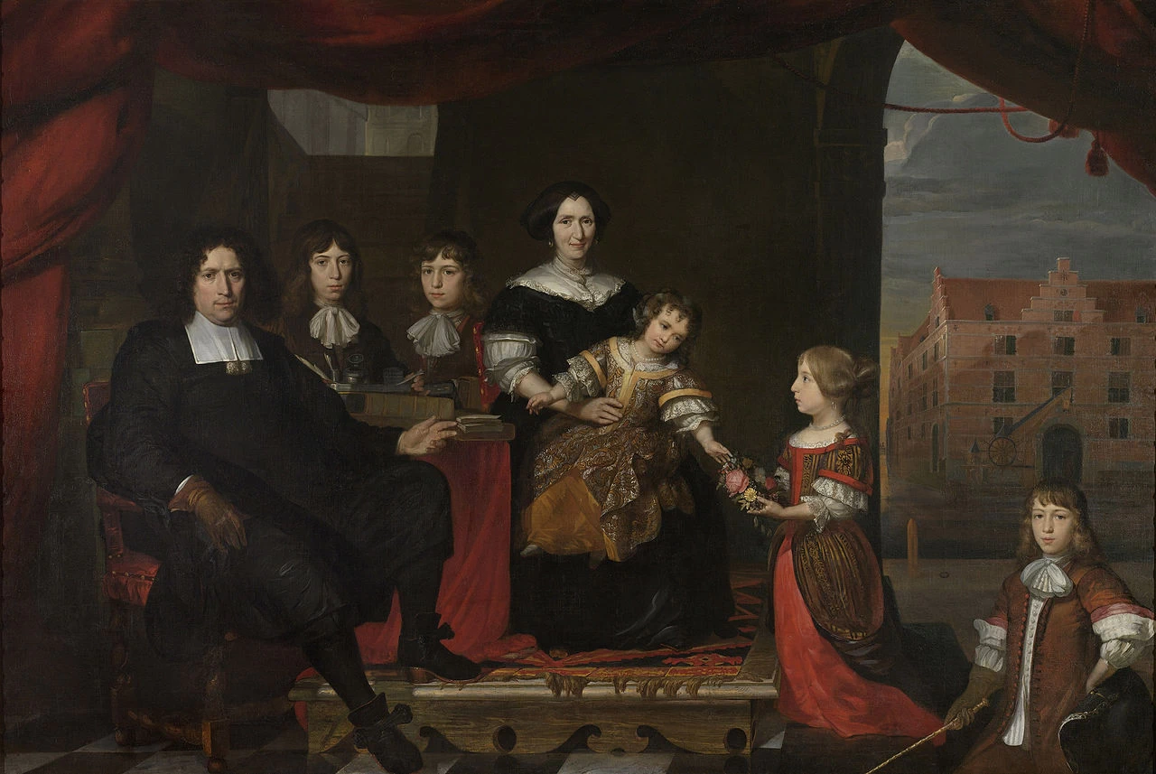 Ritratto della famiglia di Reyer Reyersz van der Burch - Rijksmuseum